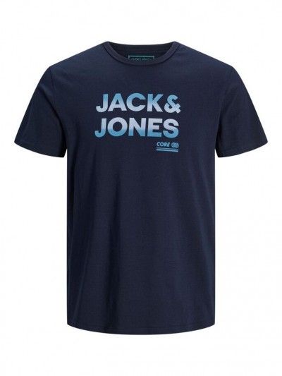 Jack & Jones Jcoseth T-Shirt Navy Blazer