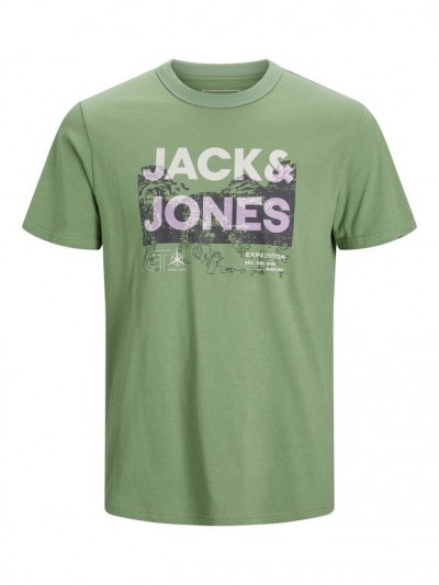 Jack & Jones Jcotrek T-Shirt Loden Frost Green