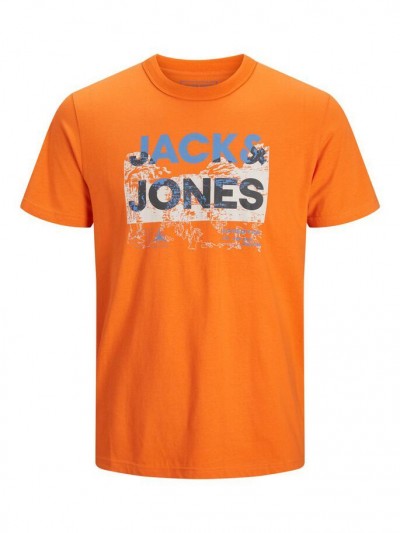 Jack & Jones Jcotrek T-Shirt Mandarin Orange