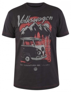 d555 longleat vw mountains are calling print t-shirt