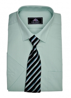 rael brook short sleeved plain shirt