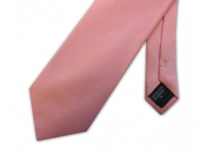 Kensington DF0528/2 Extra Long Plain Pink Tie