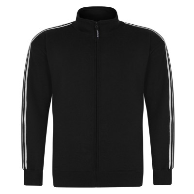 Espionage LW150 Zip Cardy Sweatshirt Black 