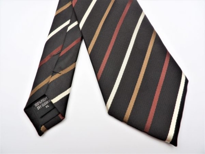 kensington mwy311178/4 stripe tie brown