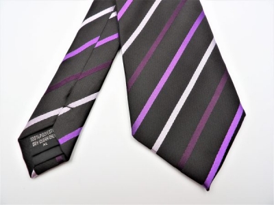 kensington mwy311178/5 stripe tie purple/lilac