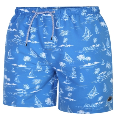 espionage hawaiian swim shorts