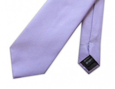 Kensington DF0528/7 Extra Long Plain Lilac Tie