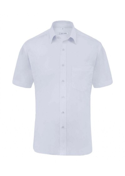 Bmm Williams Short Sleeved Formal Shirt White