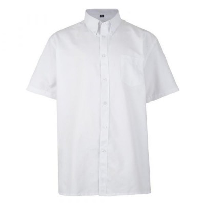 Kam KBS P020 Short Sleeve Premium Oxford Shirt White