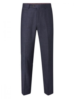 skopes whelan suit tailored trouser navy check